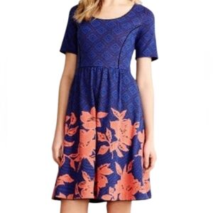 Blushed blooms Jacquard dress HD in Paris
